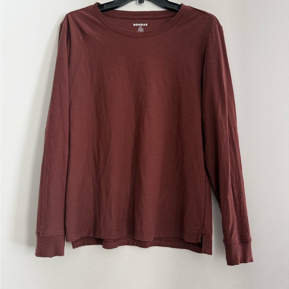 Bombas Bee Better Long Sleeve Cotton Long Sleeves Tee Size M